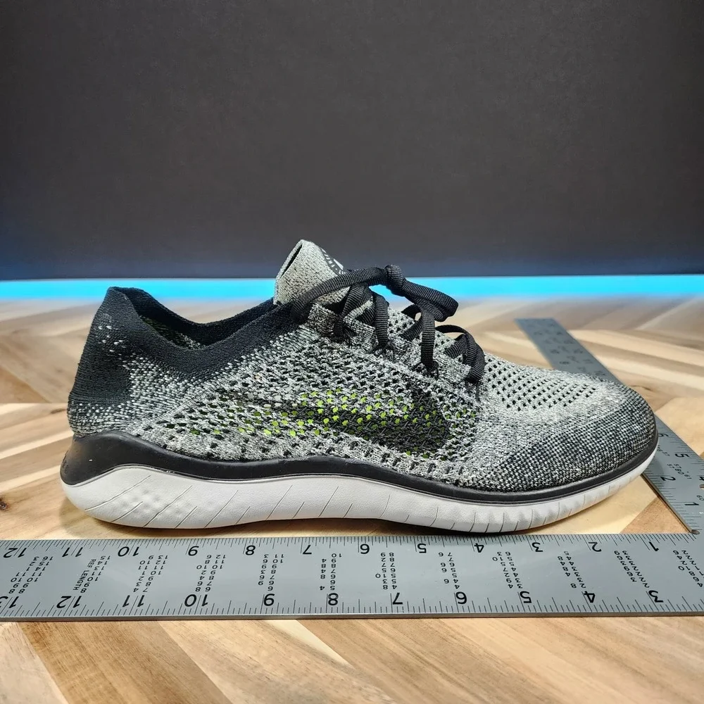 Nike Free RN Flyknit 2017 Oreo 880843-003 Running Shoes Men's Size 11 Athletic - Picture 12 of 13